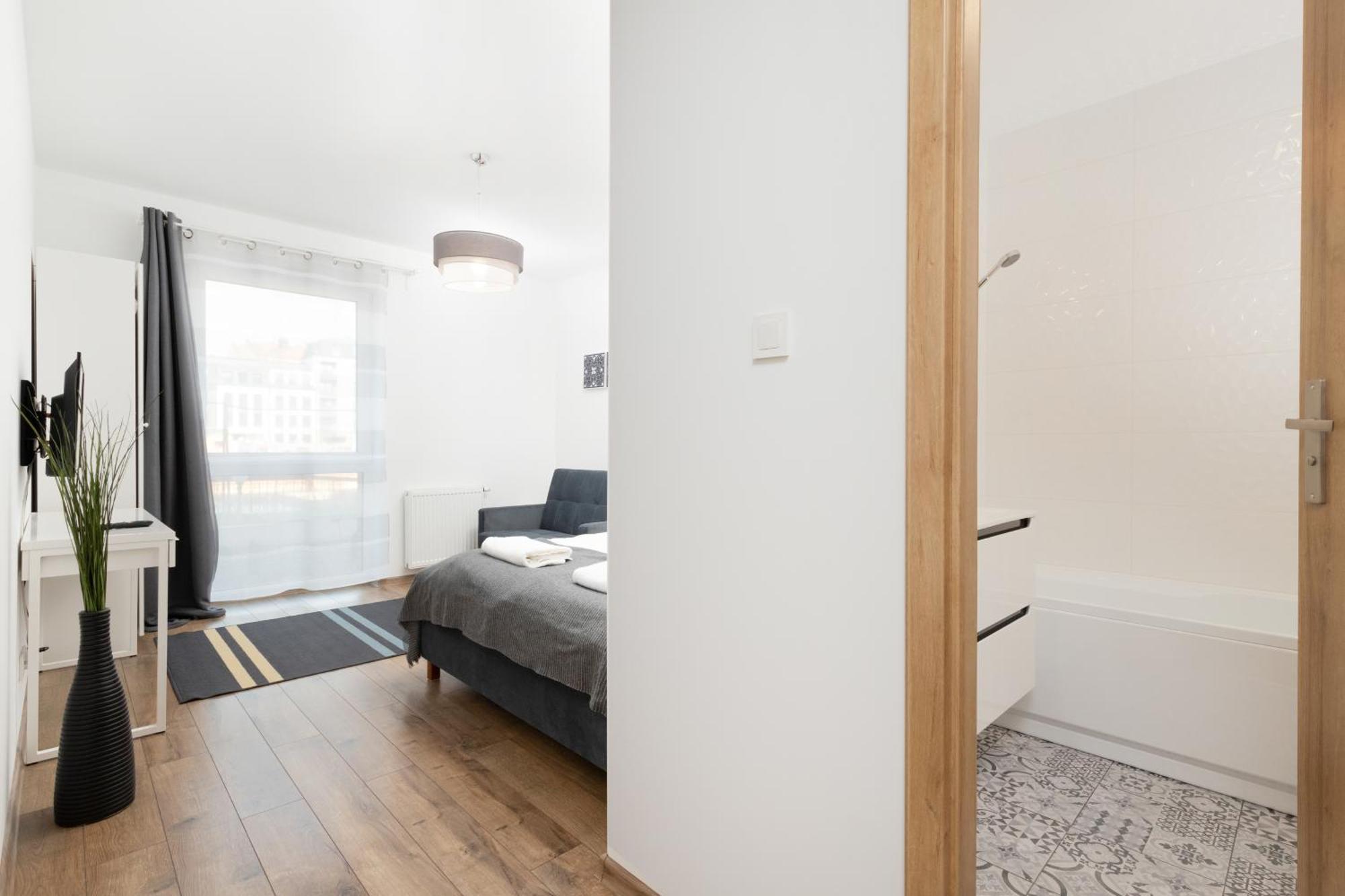 Totu Home Marina Gdansk Modern Apartment ภายนอก รูปภาพ